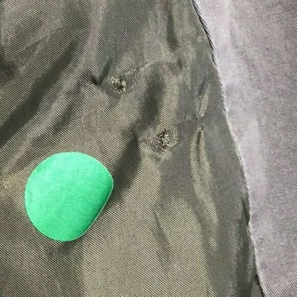 Ambiance Army Green Military Jacket Sz M - Picture 4 of 13